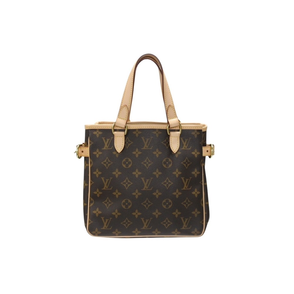 Louis Vuitton Batignolle Leather Brown Monogram Shoulder Bag